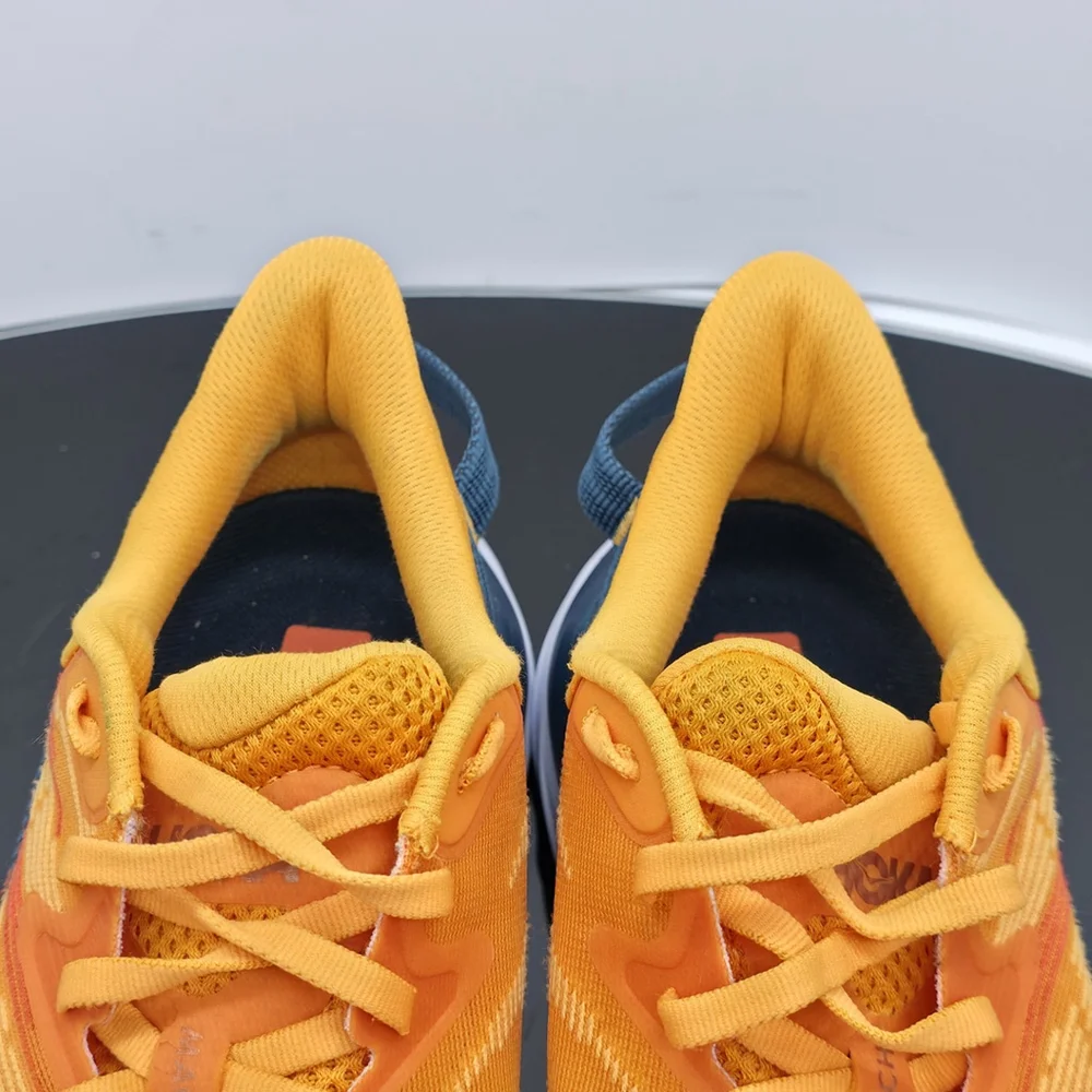 Techcore Hoka Mach Supersonic Men’s 8D Yellow Orange Running Shoes - Picture 13 of 13
